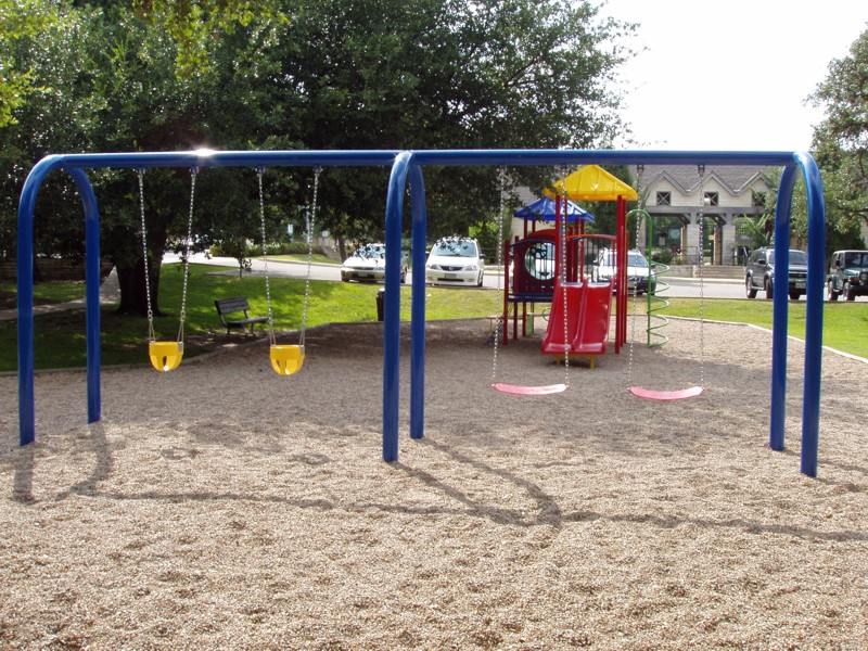 Arched 2 Bay Swing Commercial Playground Equipment